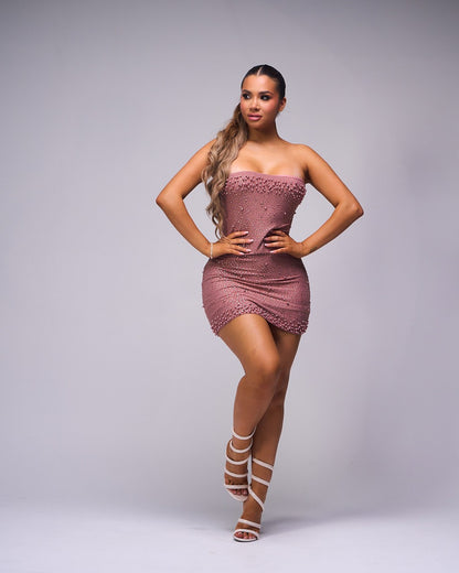 VESTIDO DE PERLAS