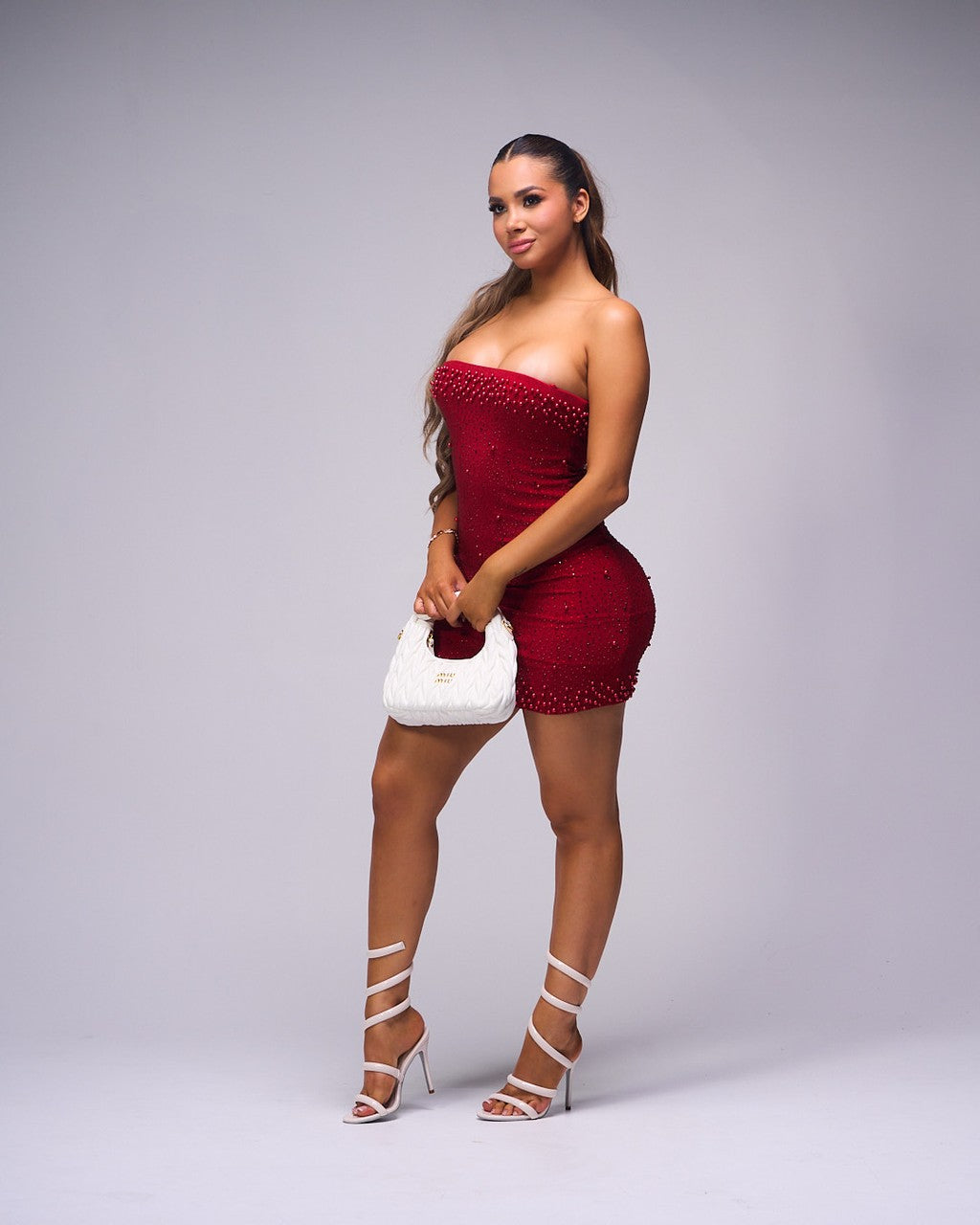 VESTIDO DE PERLAS