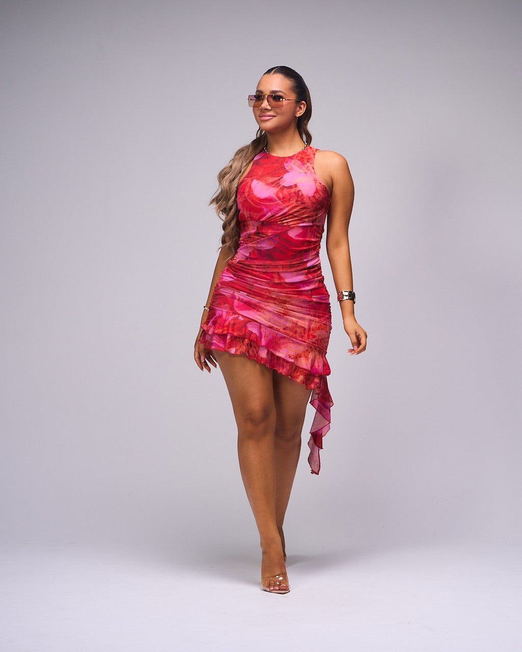 VESTIDO VOLANTES
